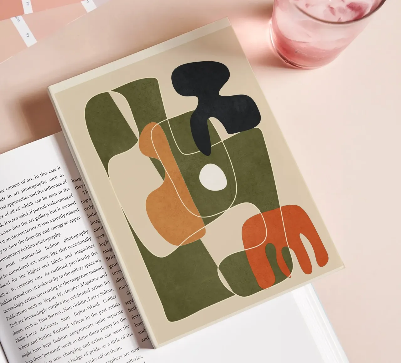 Organic Rhythms 1 notebook by Nadjaa