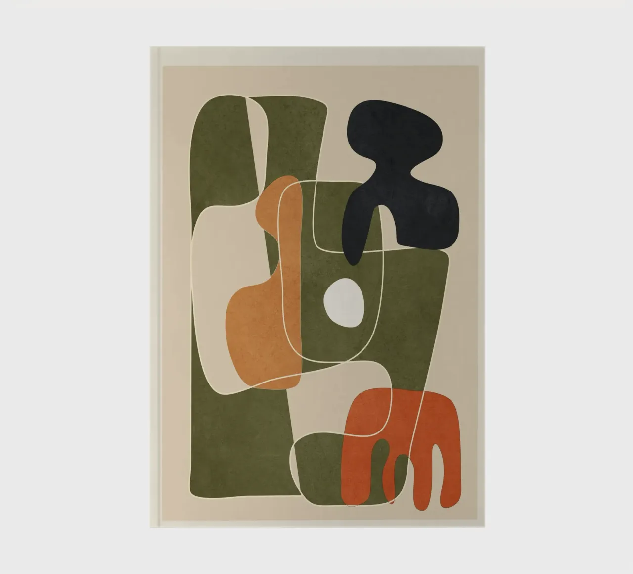 Organic Rhythms 1 notebook by Nadjaa