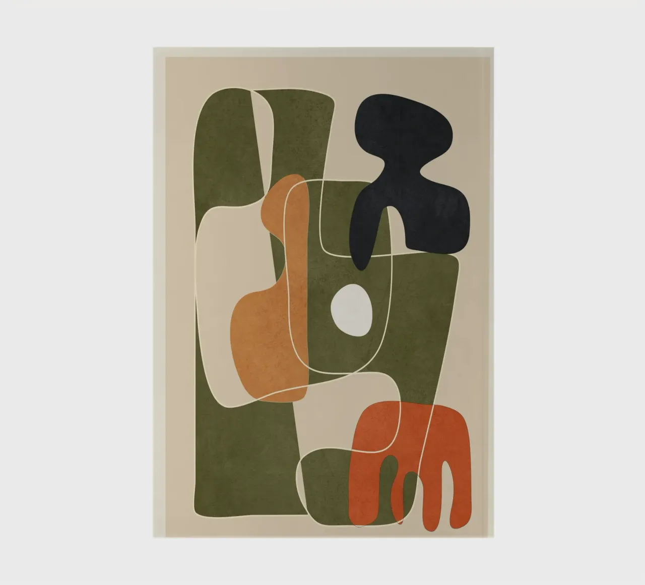 Organic Rhythms 1 notebook by Nadjaa