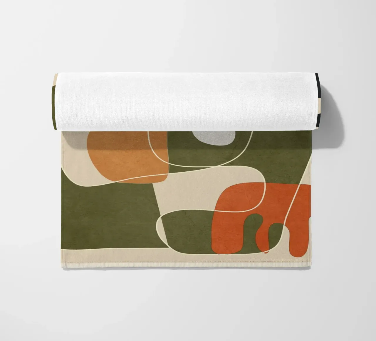 Organic Rhythms 1 serviette de plage de Nadjaa