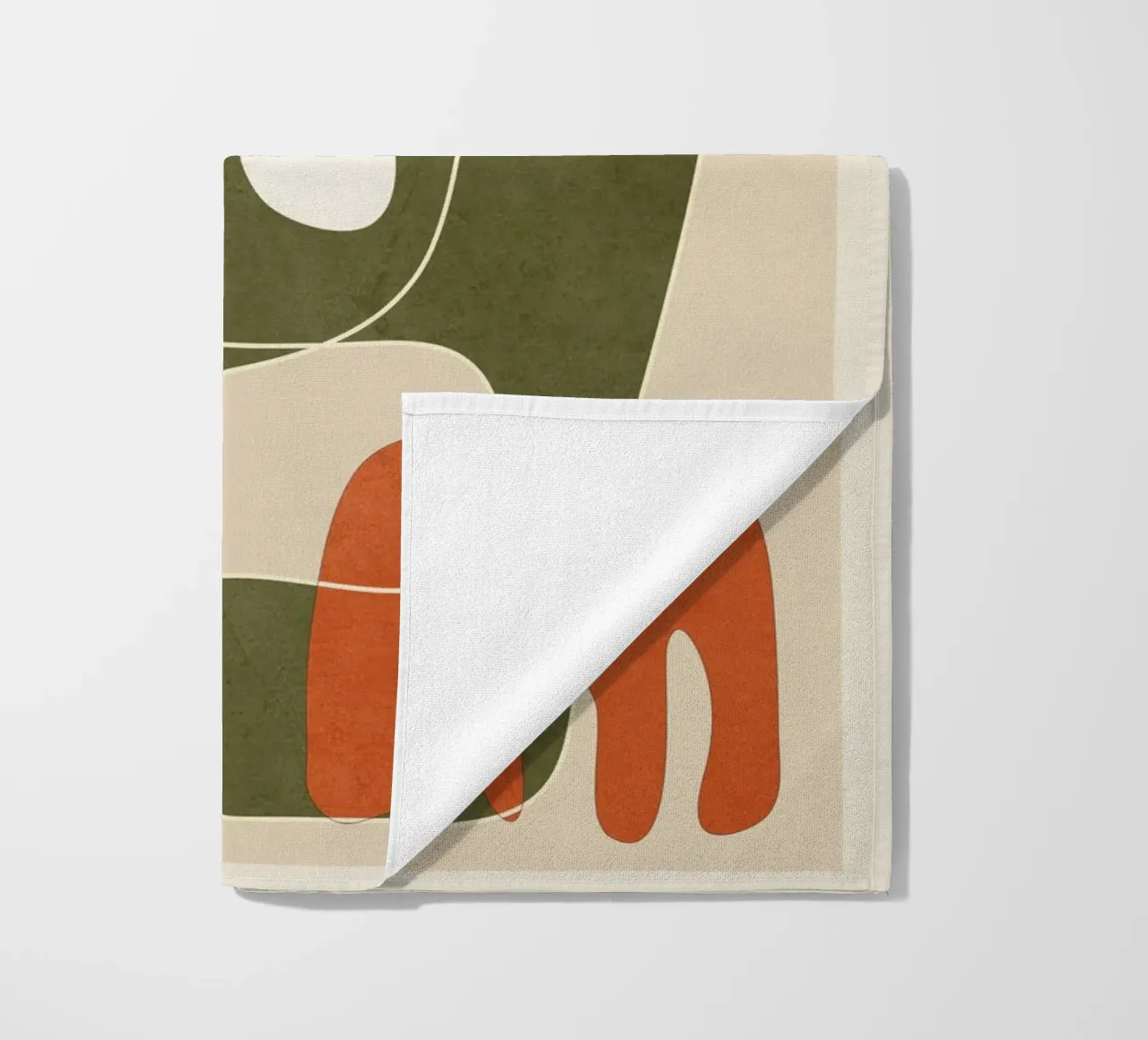 Organic Rhythms 1 serviette de plage de Nadjaa