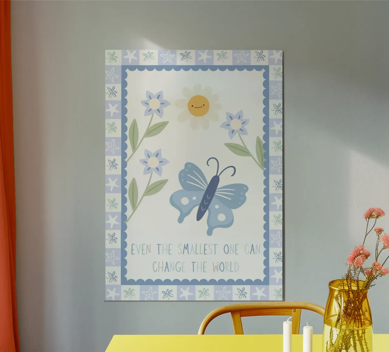 Stampa di farfalle, decorazioni per la cameretta, arte per la stanza dei giochi, poster bohémien poster da SunshinePrints