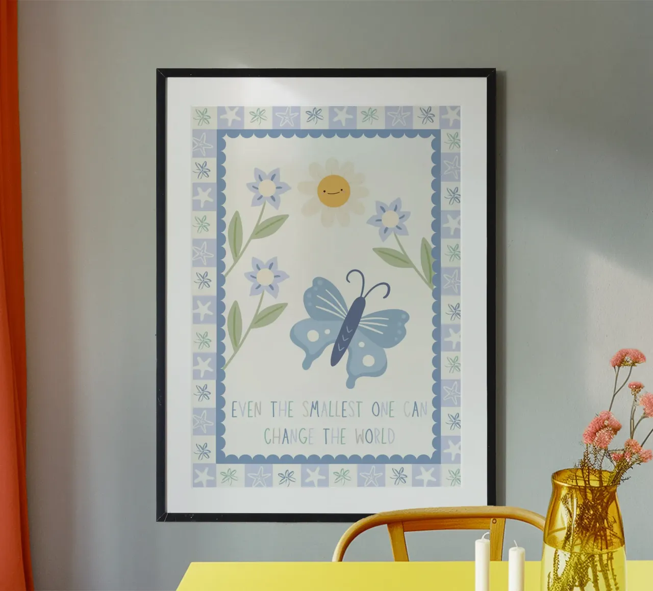 Stampa di farfalle, decorazioni per la cameretta, arte per la stanza dei giochi, poster bohémien poster da SunshinePrints