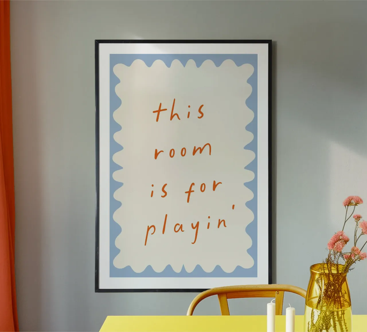 Decorazione per la stanza dei giochi, stampa per la cameretta dei bambini, poster minimalista poster da SunshinePrints