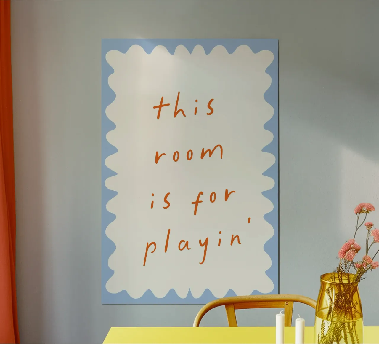 Decorazione per la stanza dei giochi, stampa per la cameretta dei bambini, poster minimalista poster da SunshinePrints
