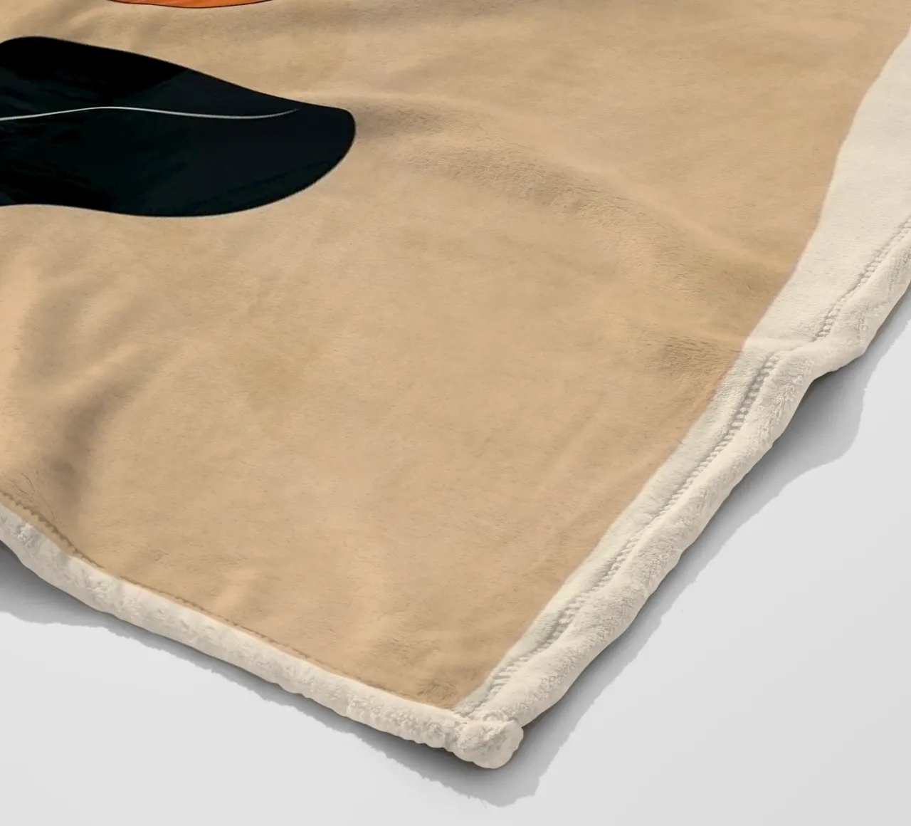 Minimal Abstract Art Plant coperta in pile da Nadjaa
