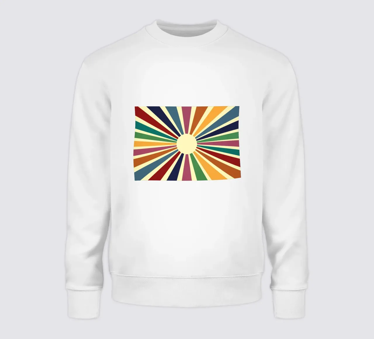 Sun Retro Art II felpa da Nadjaa