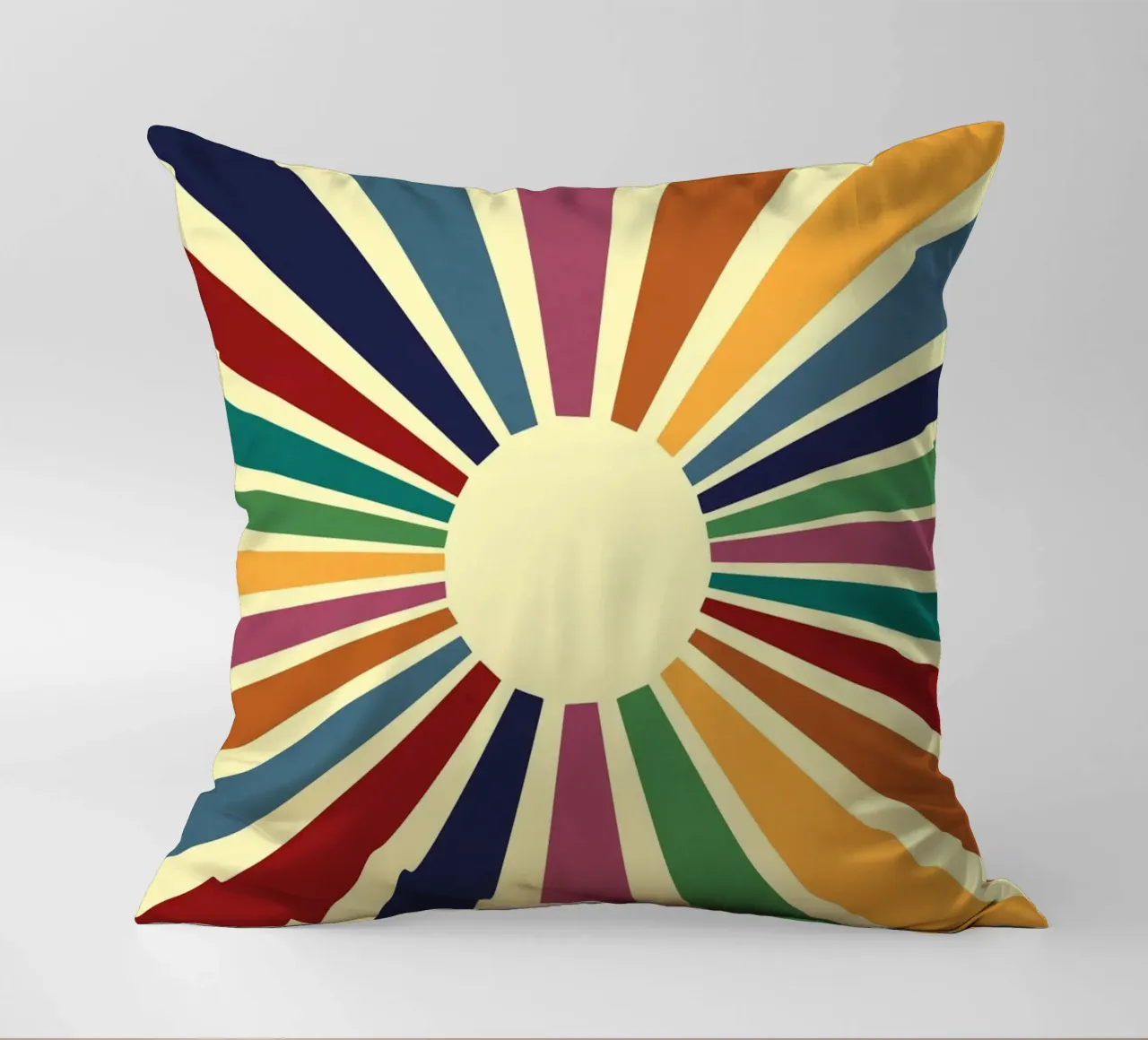 Sun Retro Art II cuscino da Nadjaa