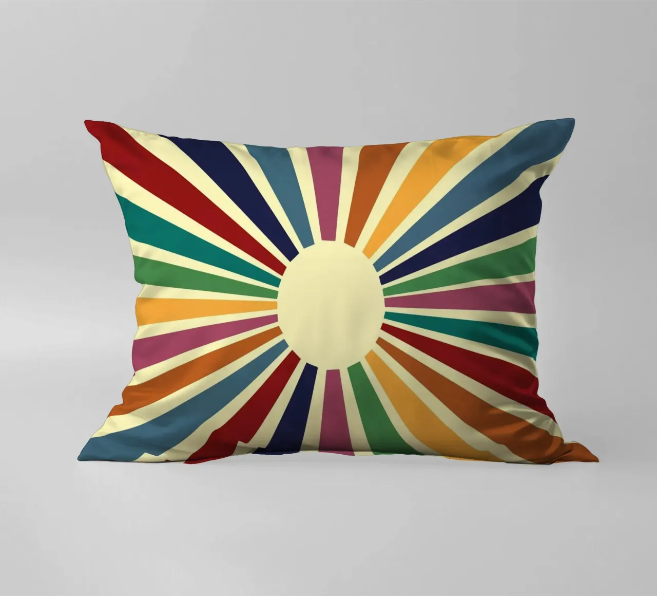Sun Retro Art II cuscino da Nadjaa