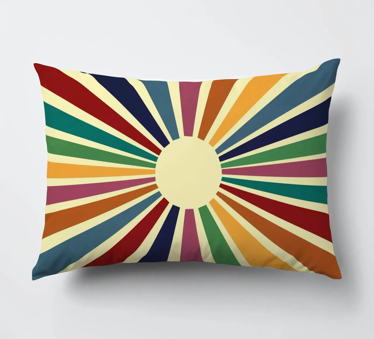 Sun Retro Art II cuscino da Nadjaa