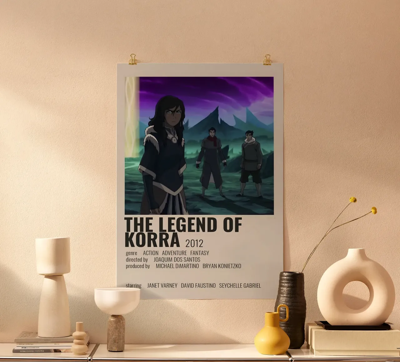 THE LEGEND OF KORRA 2012 carta hahnemühle da Totoya