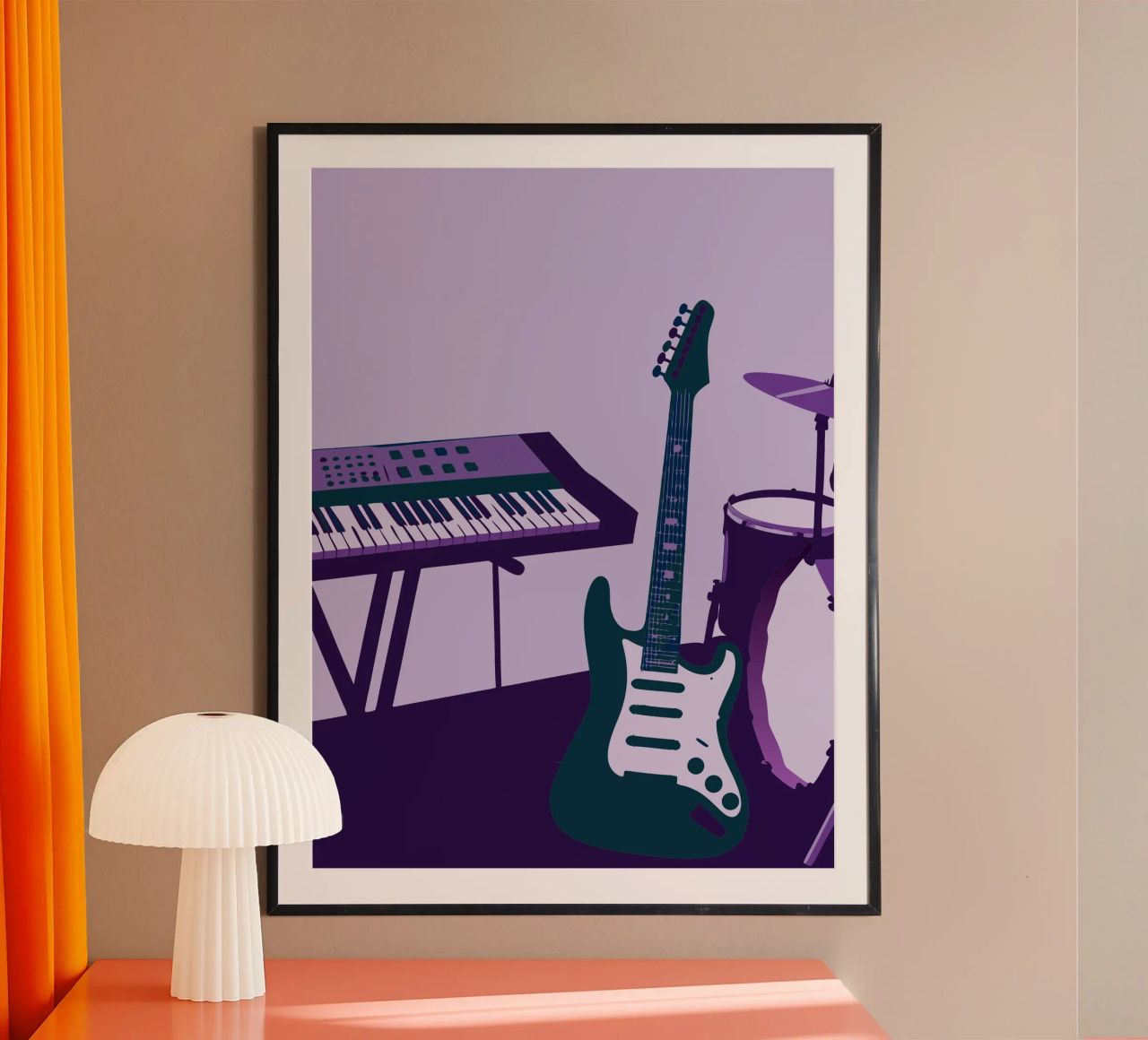 Musikinstrument Poster von MUSIC EDITION