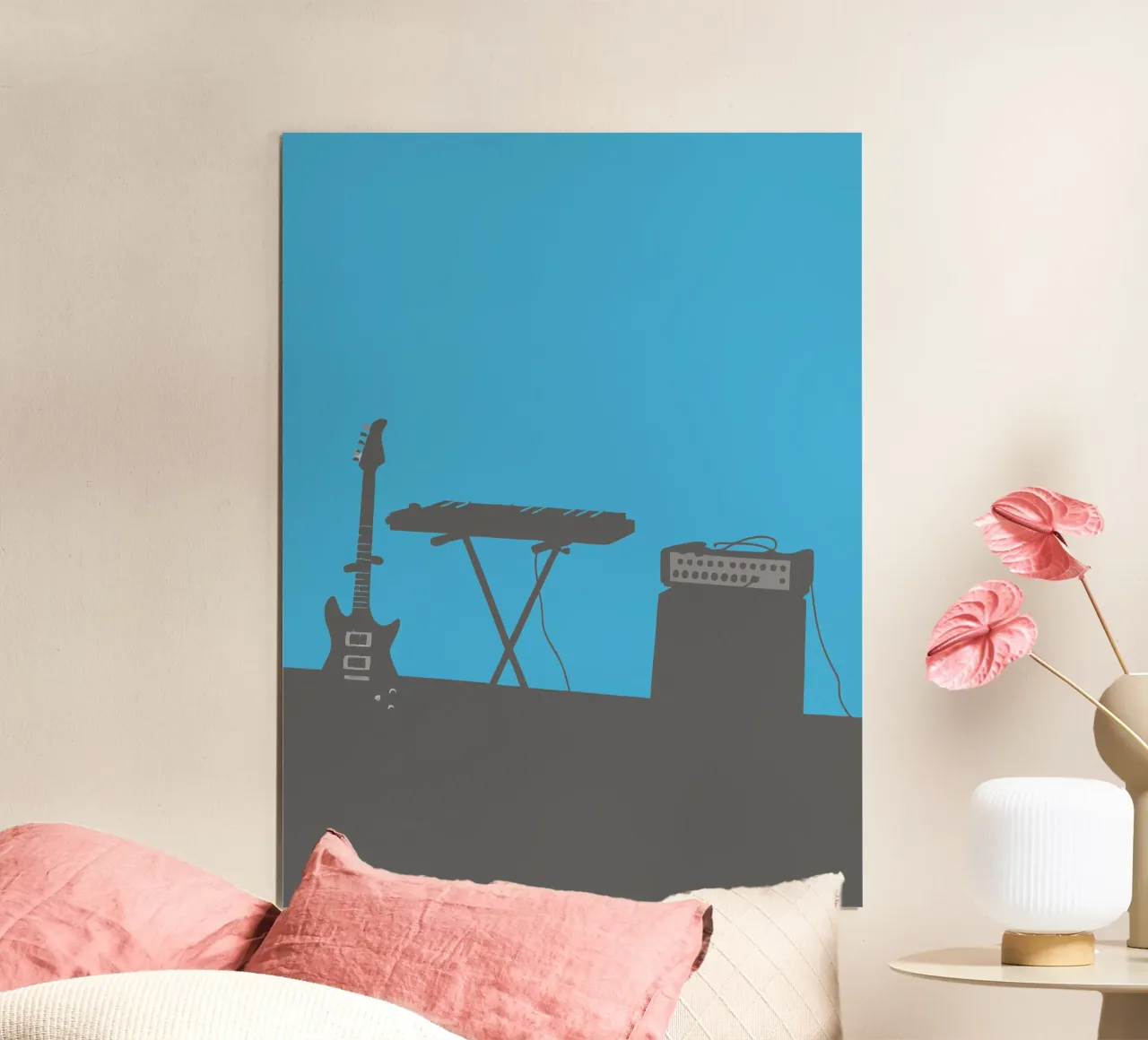 Strumento musicale poster con telaio in plastica da MUSIC EDITION