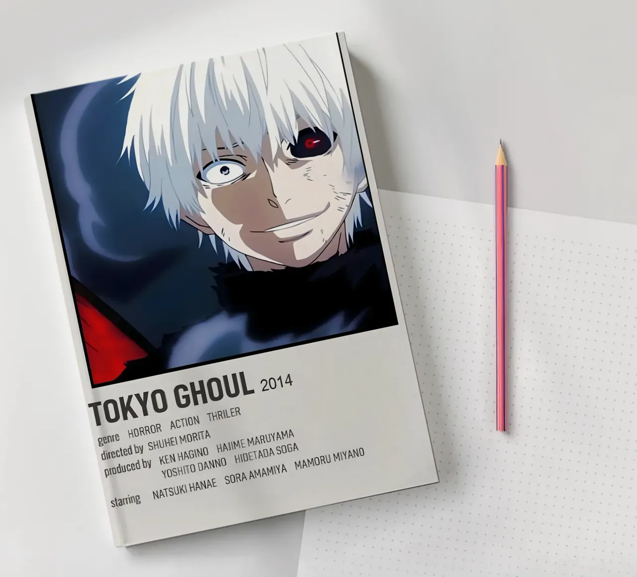 TOKYO GHOUL  2014 notebook by Totoya