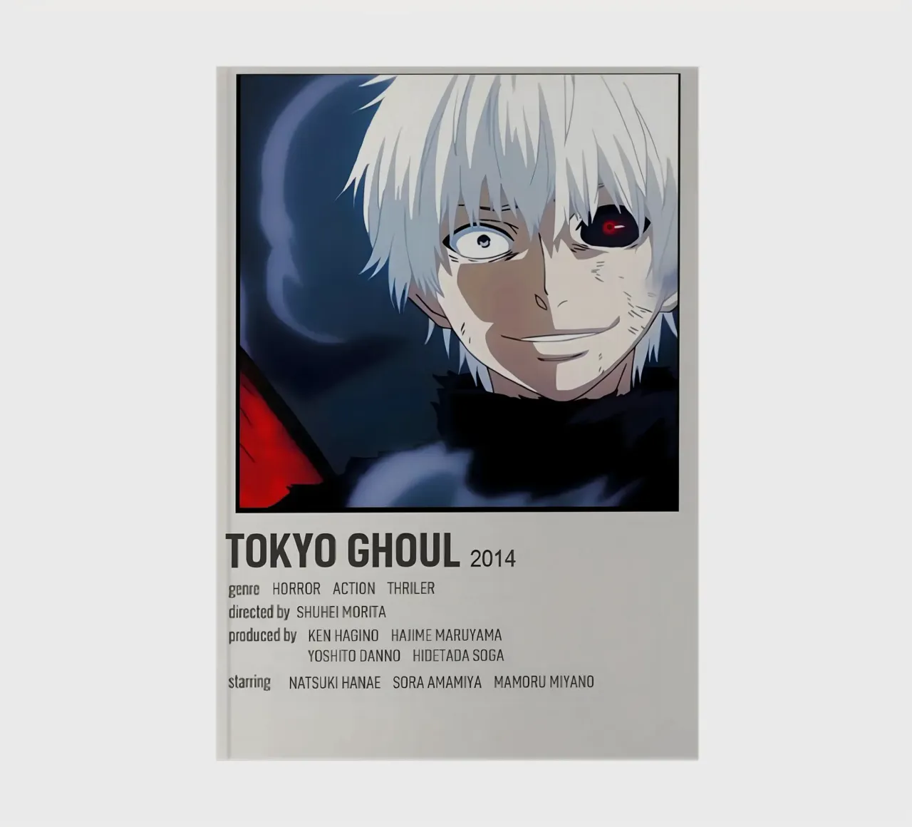 TOKYO GHOUL  2014 notebook by Totoya