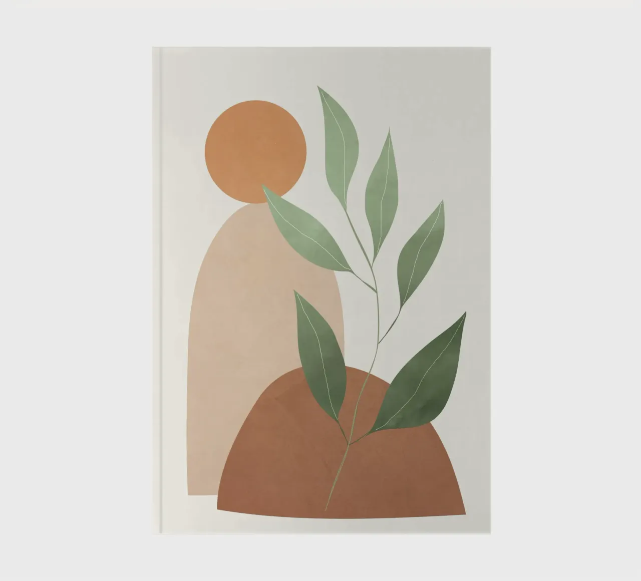 Abstract Rock Geometry 03 notebook by cityart