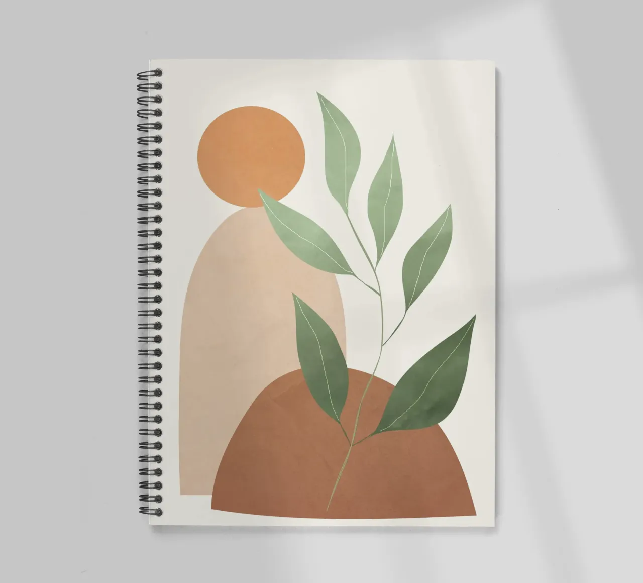 Abstract Rock Geometry 03 spiral notebook by cityart