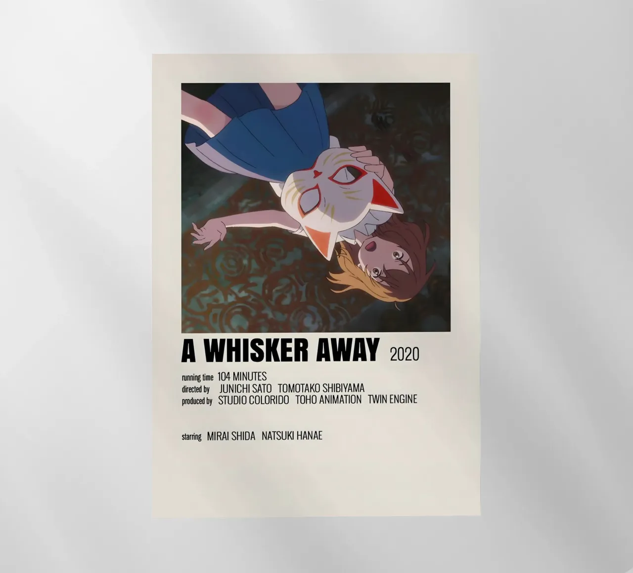 A WHISKER AWAY 2020 pellicola backlit da Totoya