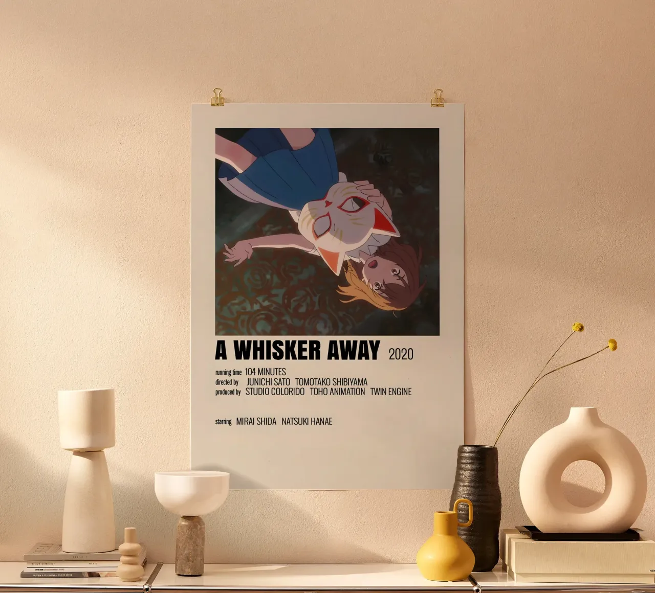 A WHISKER AWAY 2020 carta hahnemühle da Totoya