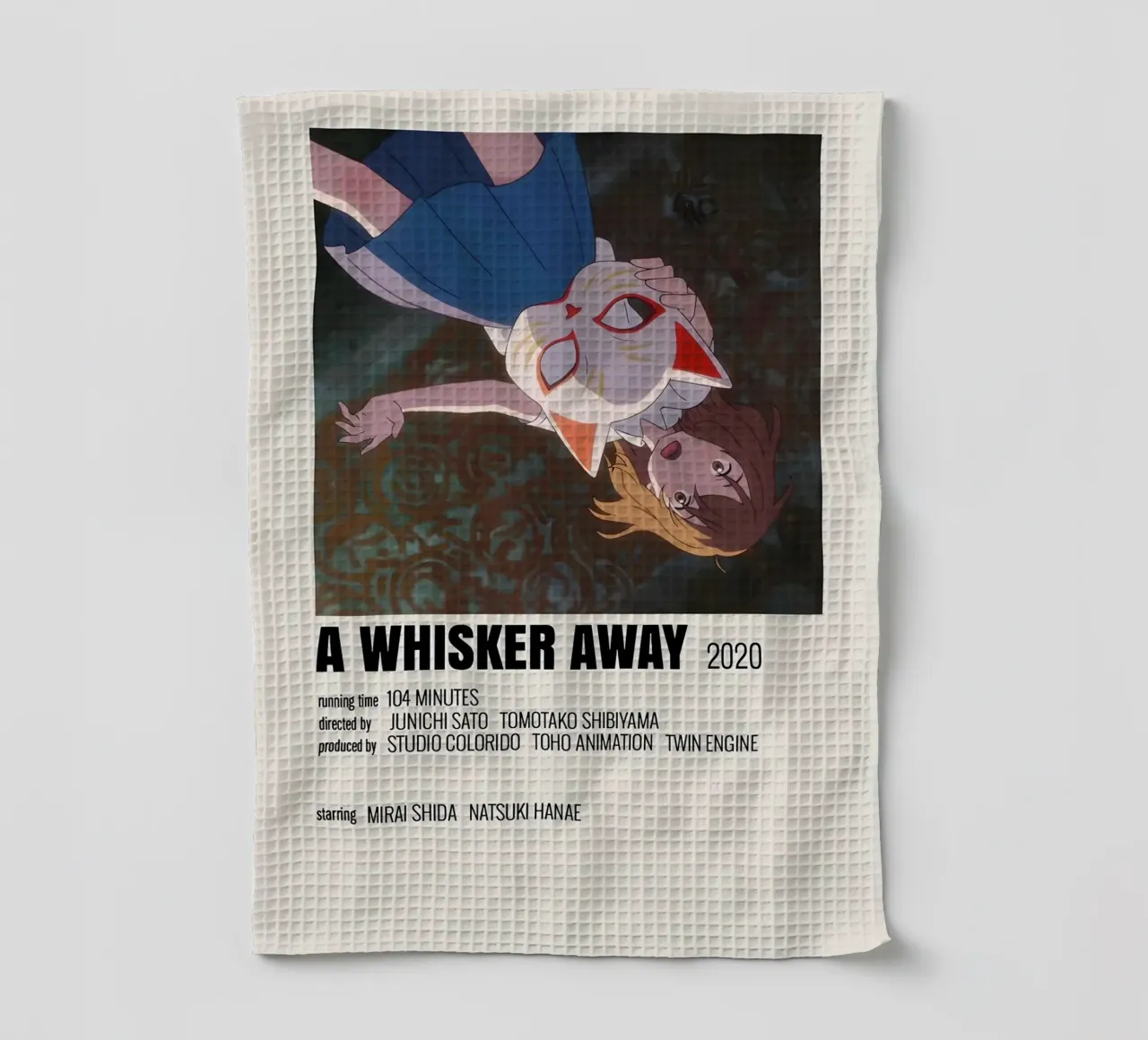 A WHISKER AWAY 2020 canovaccio da cucina da Totoya