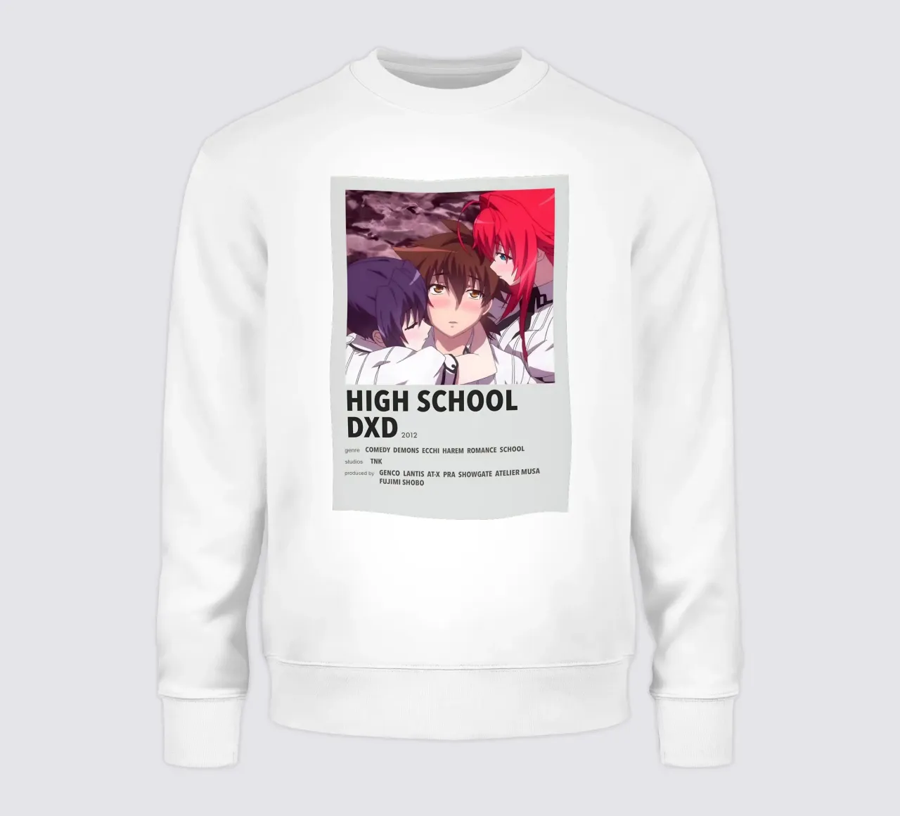 HIGH SCHOOL DXD  2012 felpa da Totoya