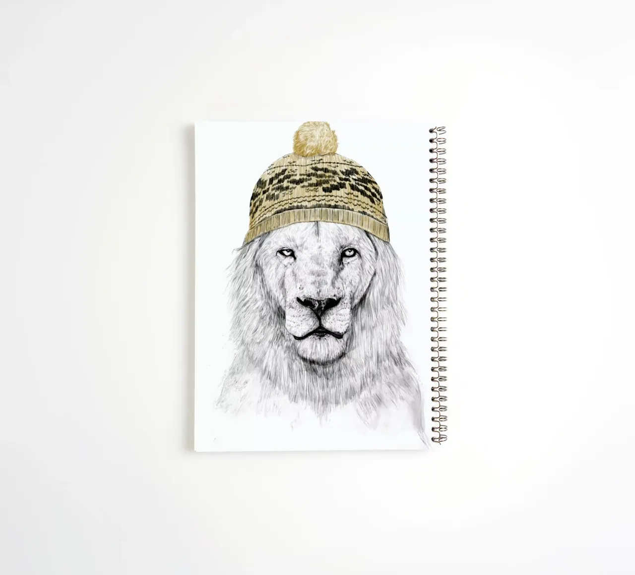 Winter is here spiral notebook by Balazs Solti