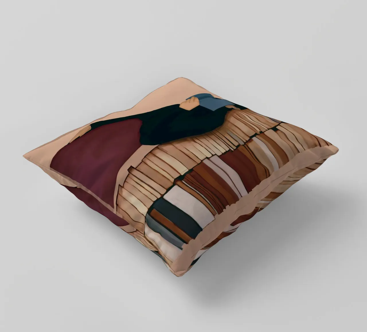 One at the Time cuscino da Flow Line