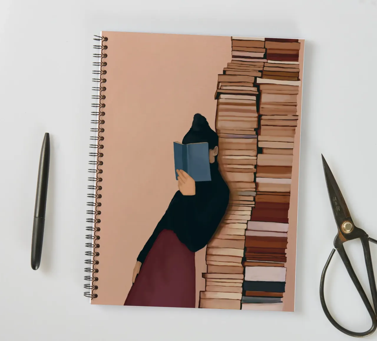One at the Time spiral notebook by Flow Line