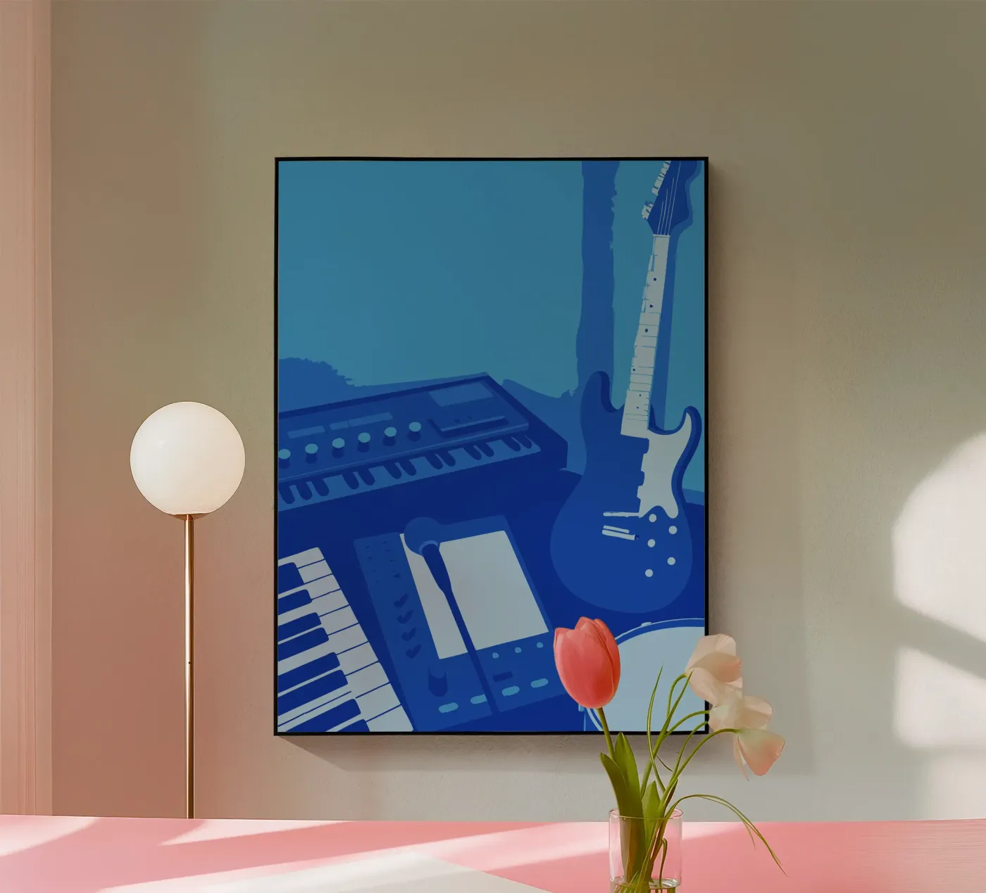 Music Studio acryl van MUSIC EDITION