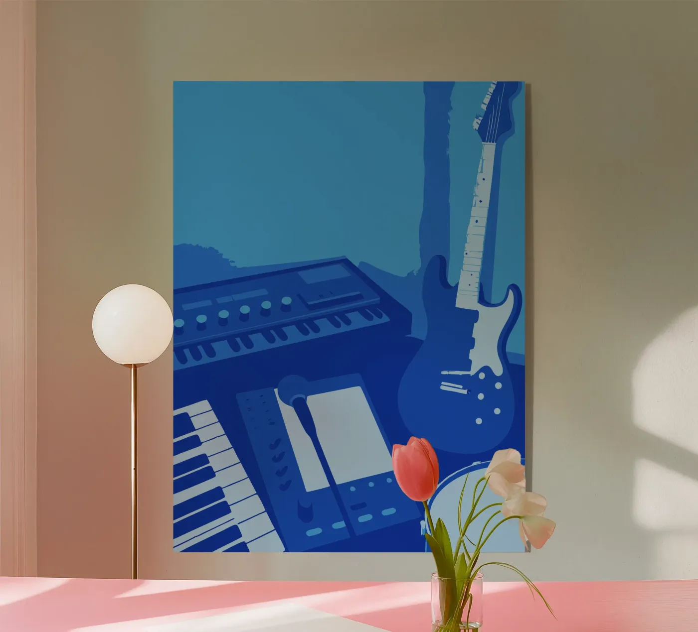 Music Studio acryl van MUSIC EDITION