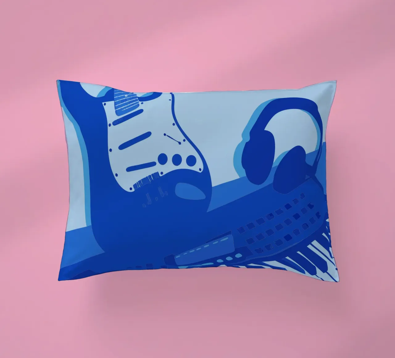 Musical instrument decorative cushion by MUSIC EDITION