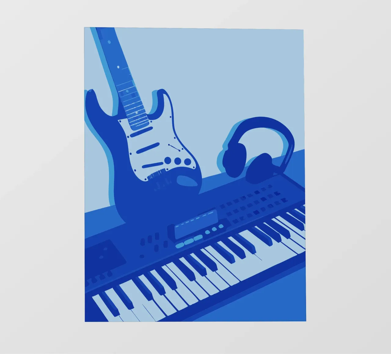 Strumento musicale telo in pvc da MUSIC EDITION