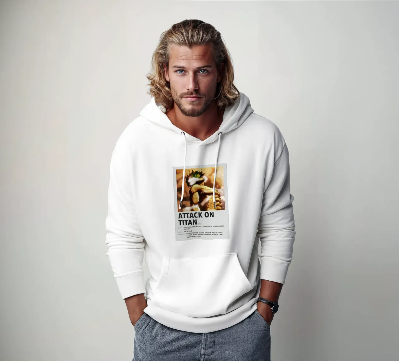 ATTACK ON TITAN 2018 felpa con cappuccio da Totoya