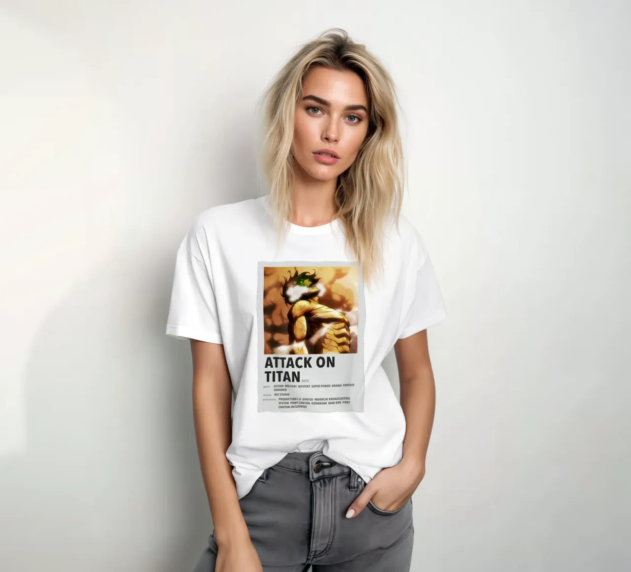 ATTACK ON TITAN 2018 t-shirt da Totoya