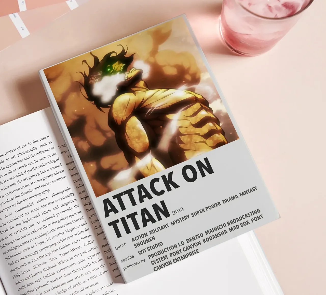 ATTACK ON TITAN 2018 notebook by Totoya