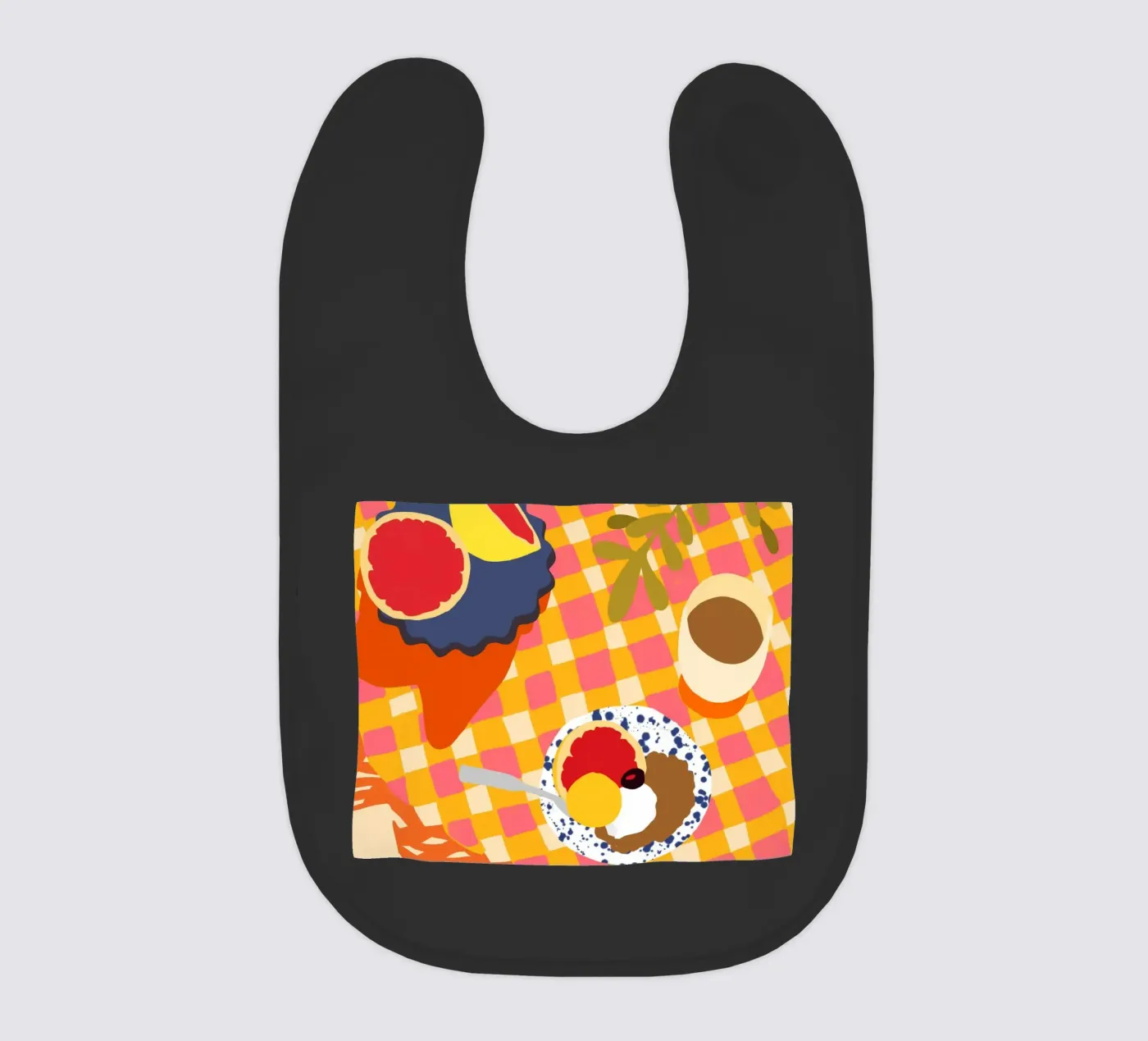 Fiori e Brunch bavaglino da Kintsugi99