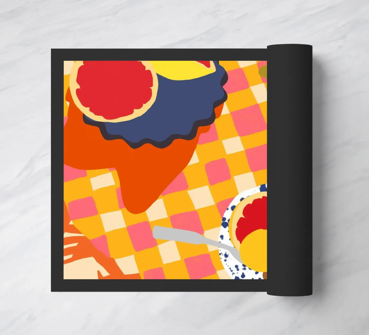 Bloei en Brunch deurmat van Kintsugi99