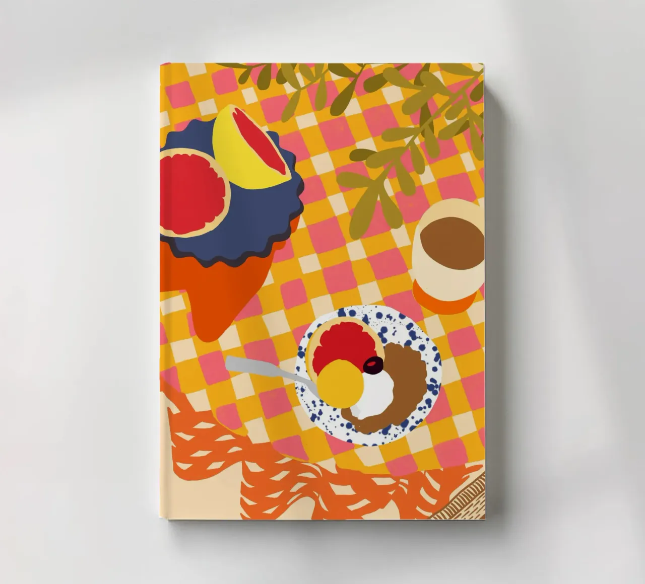 Blooms and Brunch notebook by Kintsugi99