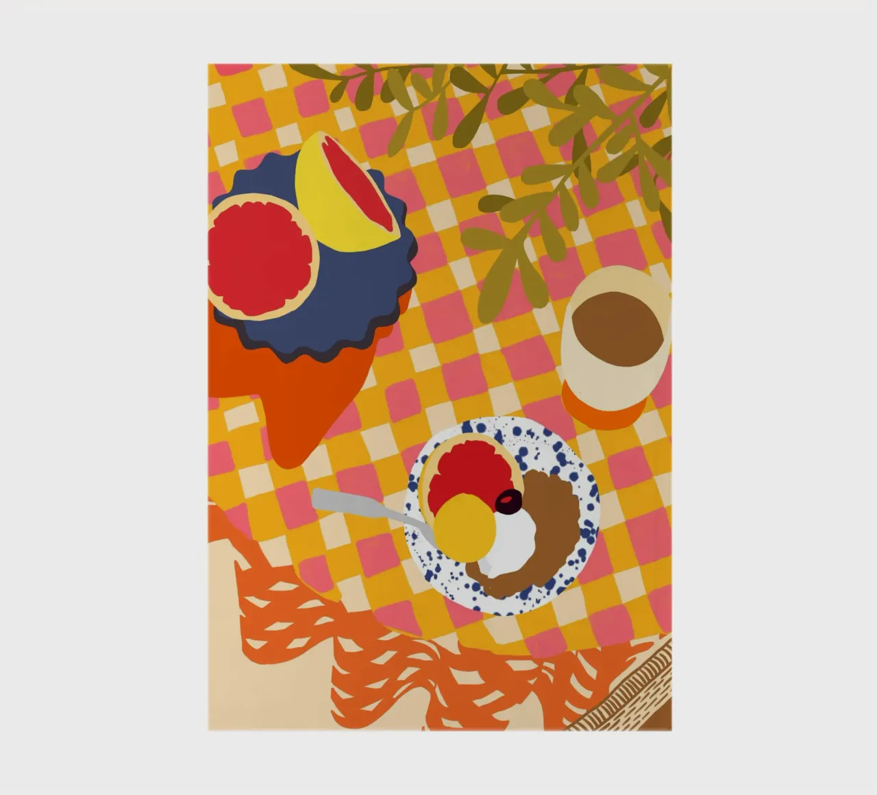 Blooms and Brunch notebook by Kintsugi99