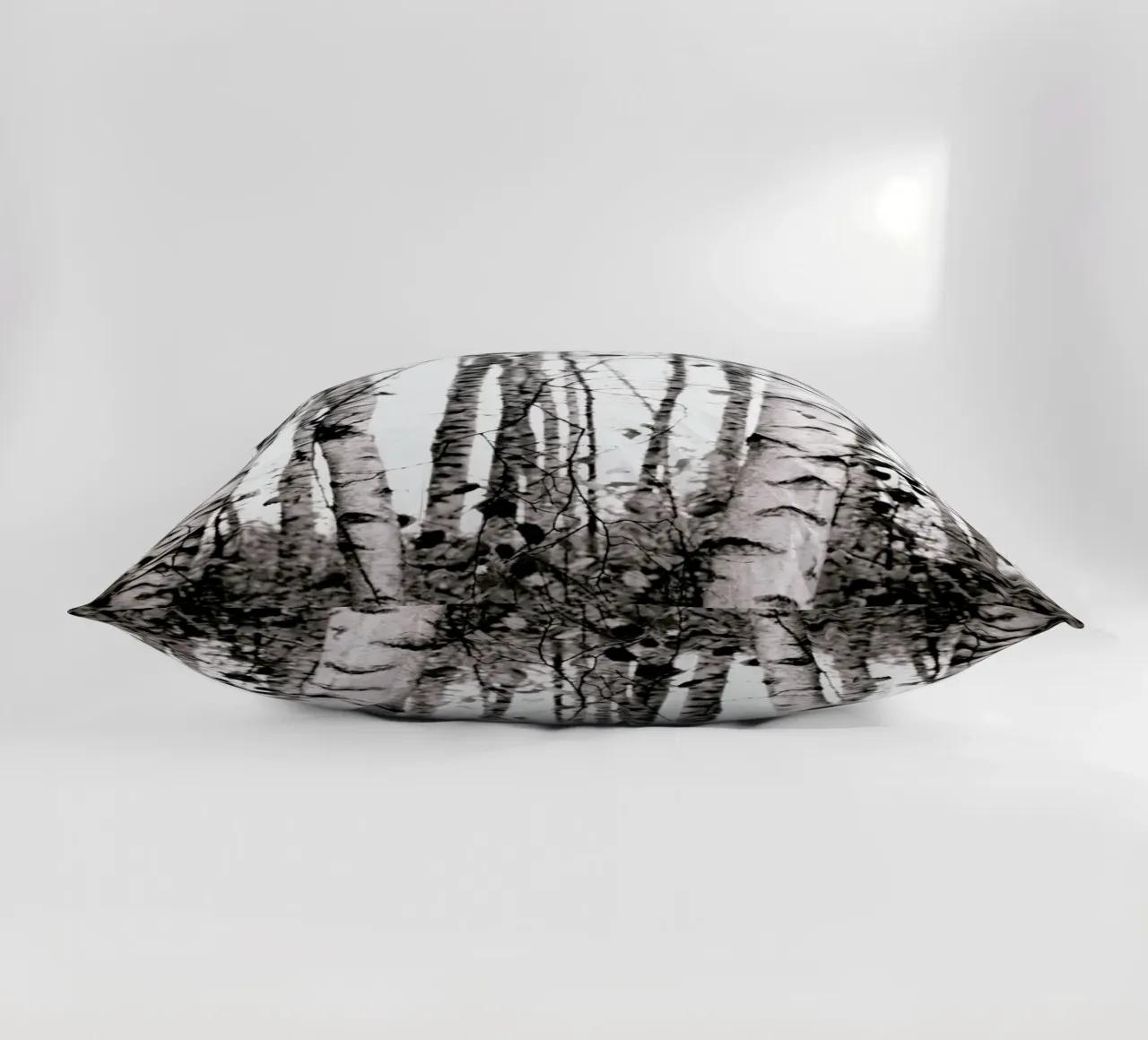 Winter Birches cuscino da Monika Strigel
