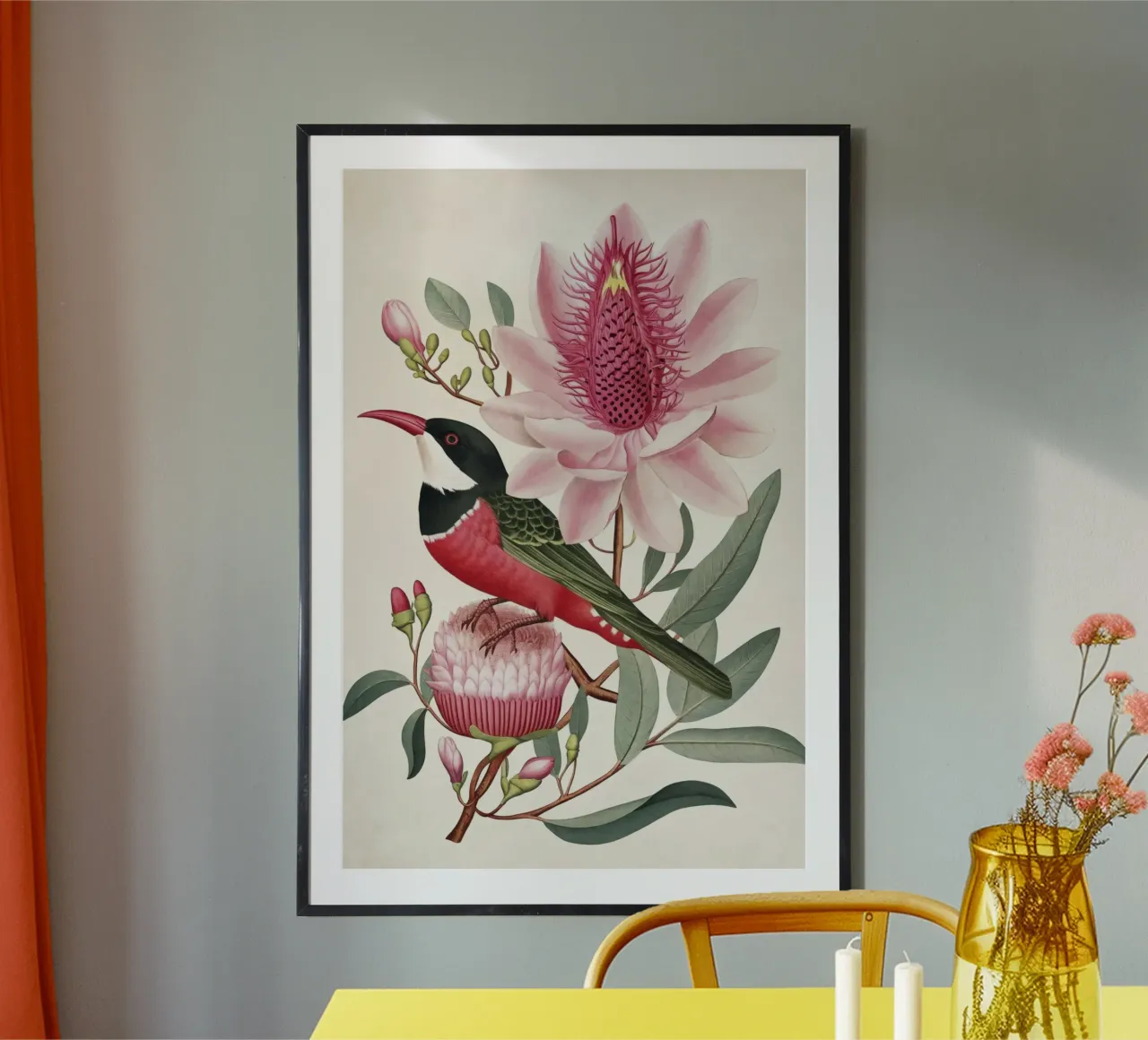 Nostalgia degli uccelli esotici poster da Andrea Haase Vintage World
