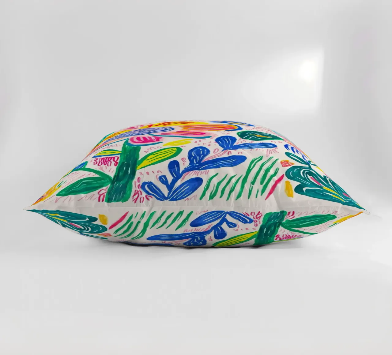 Groovy Doodle Pop Art Fiore Prato cuscino da Andrea Haase Modern Home