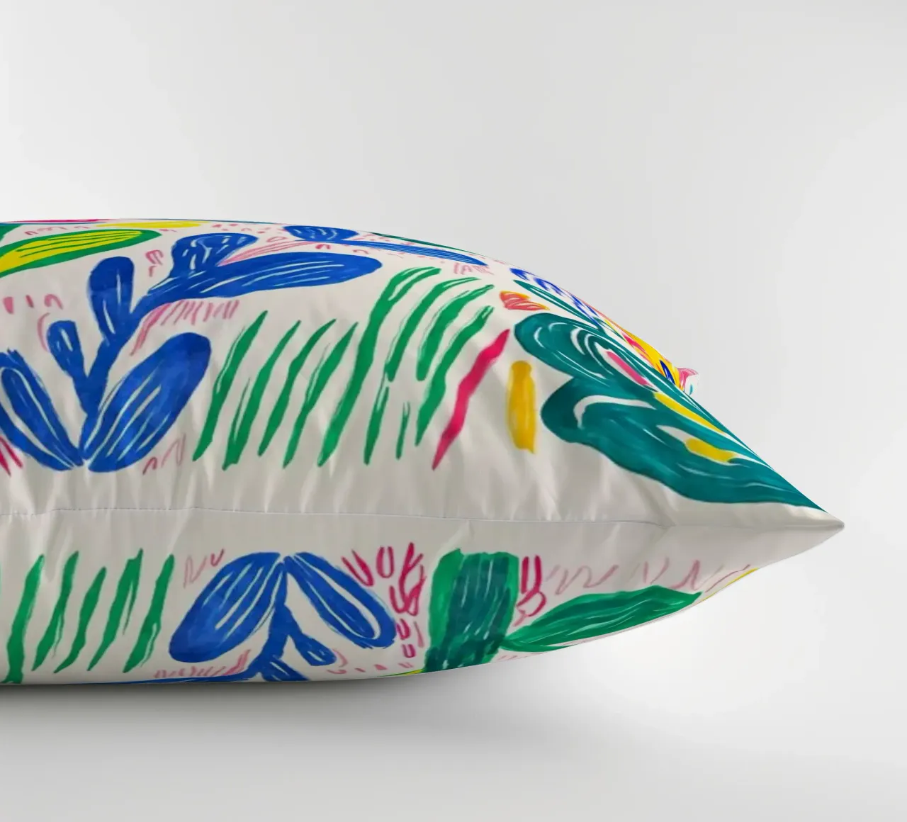 Groovy Doodle Pop Art Fiore Prato cuscino da Andrea Haase Modern Home
