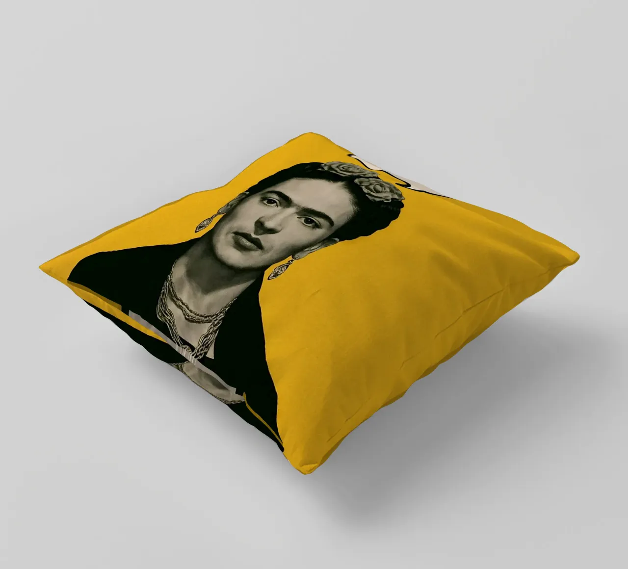 Frida Speaks CMYK cuscino da CNTRL