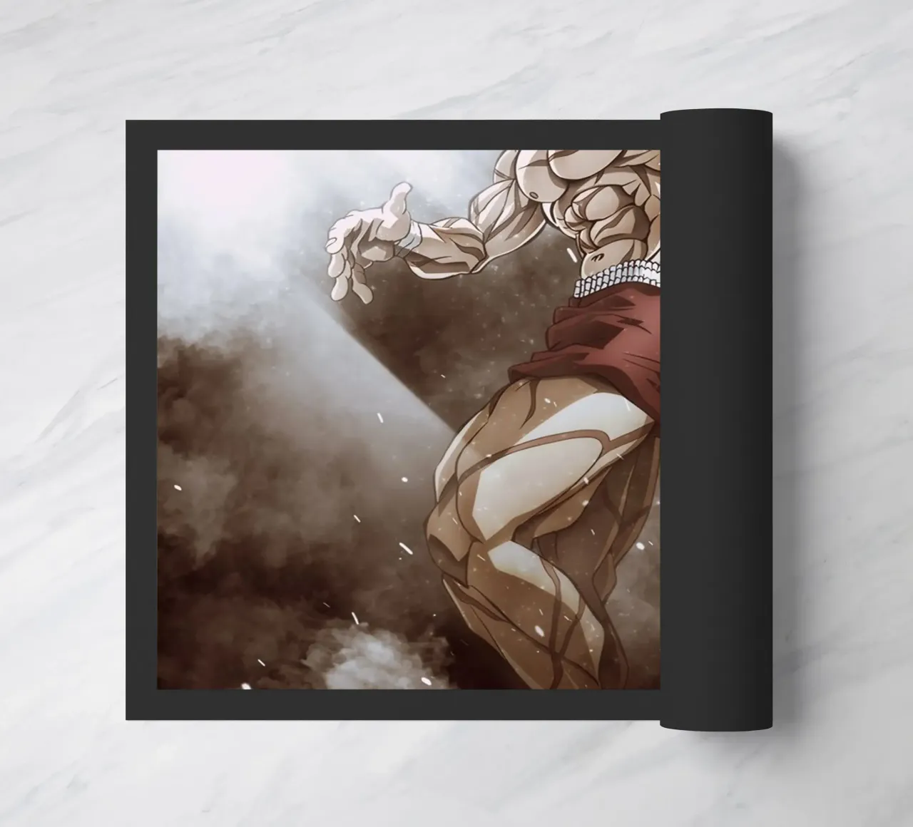 baki hanma zerbino da FreeArtStudio