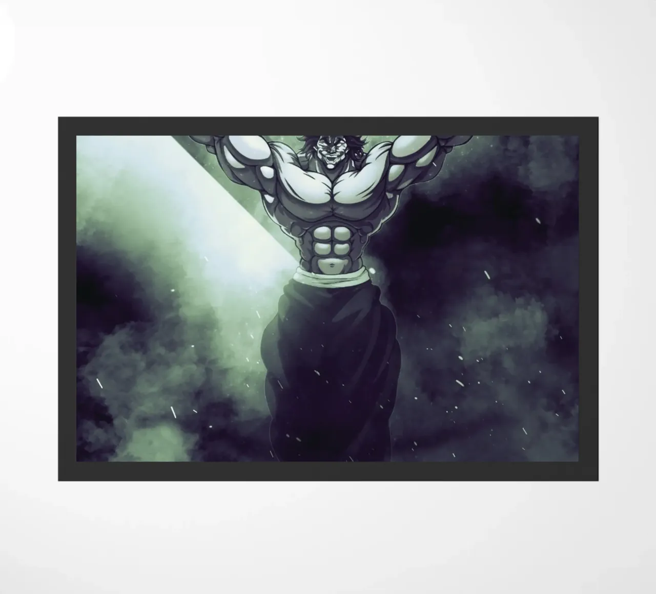 yujiro hanma zerbino da FreeArtStudio