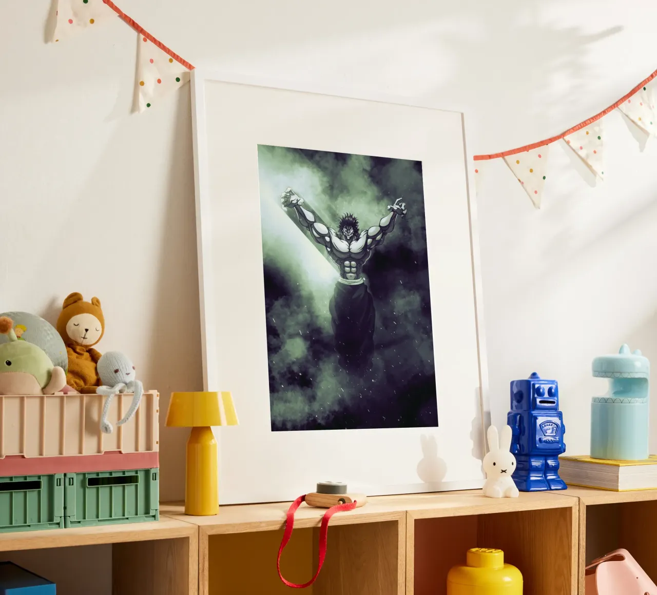yujiro hanma poster da FreeArtStudio