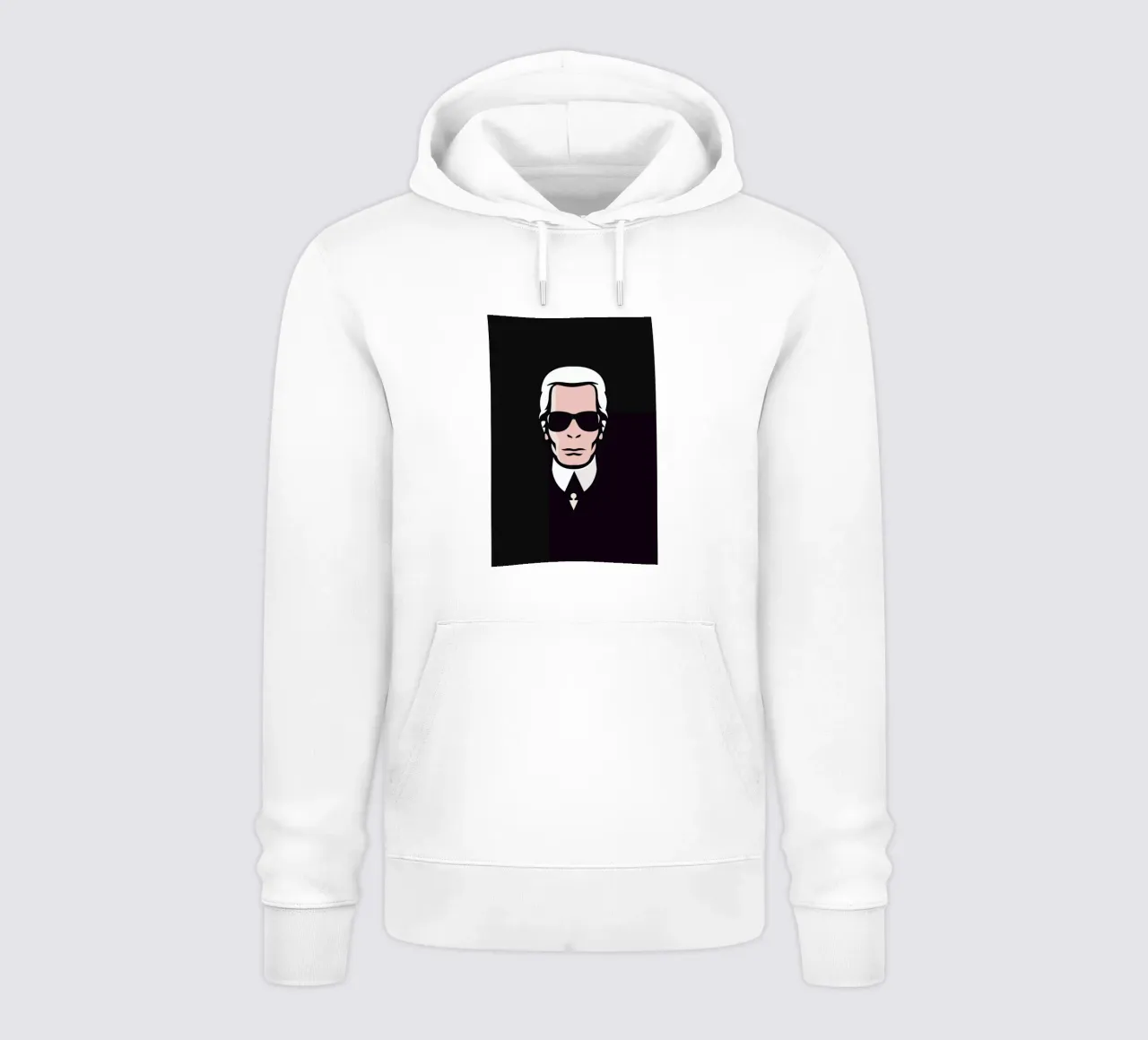 Lagerfeld felpa con cappuccio da Bruno Morphet