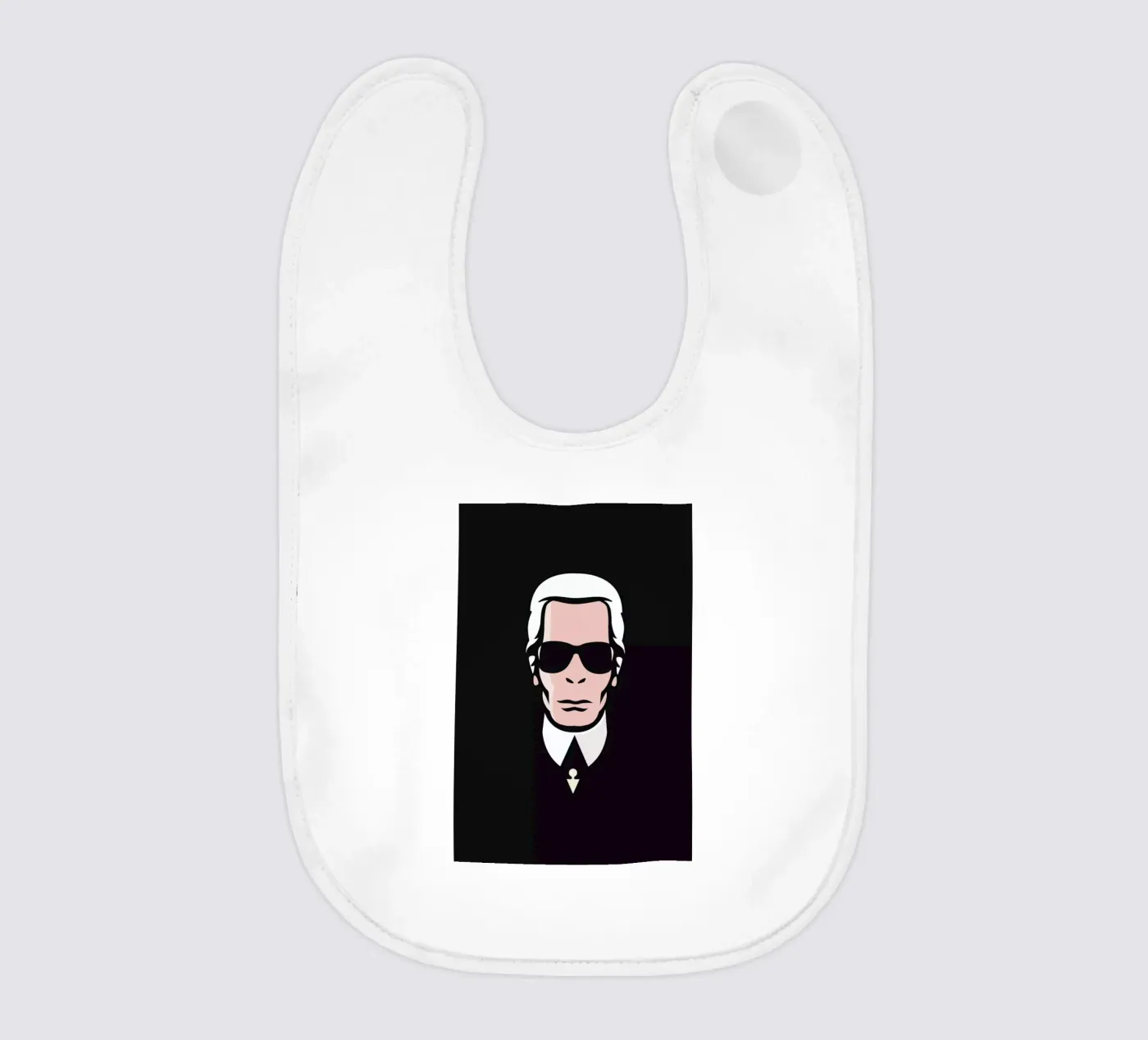 Lagerfeld bavaglino da Bruno Morphet