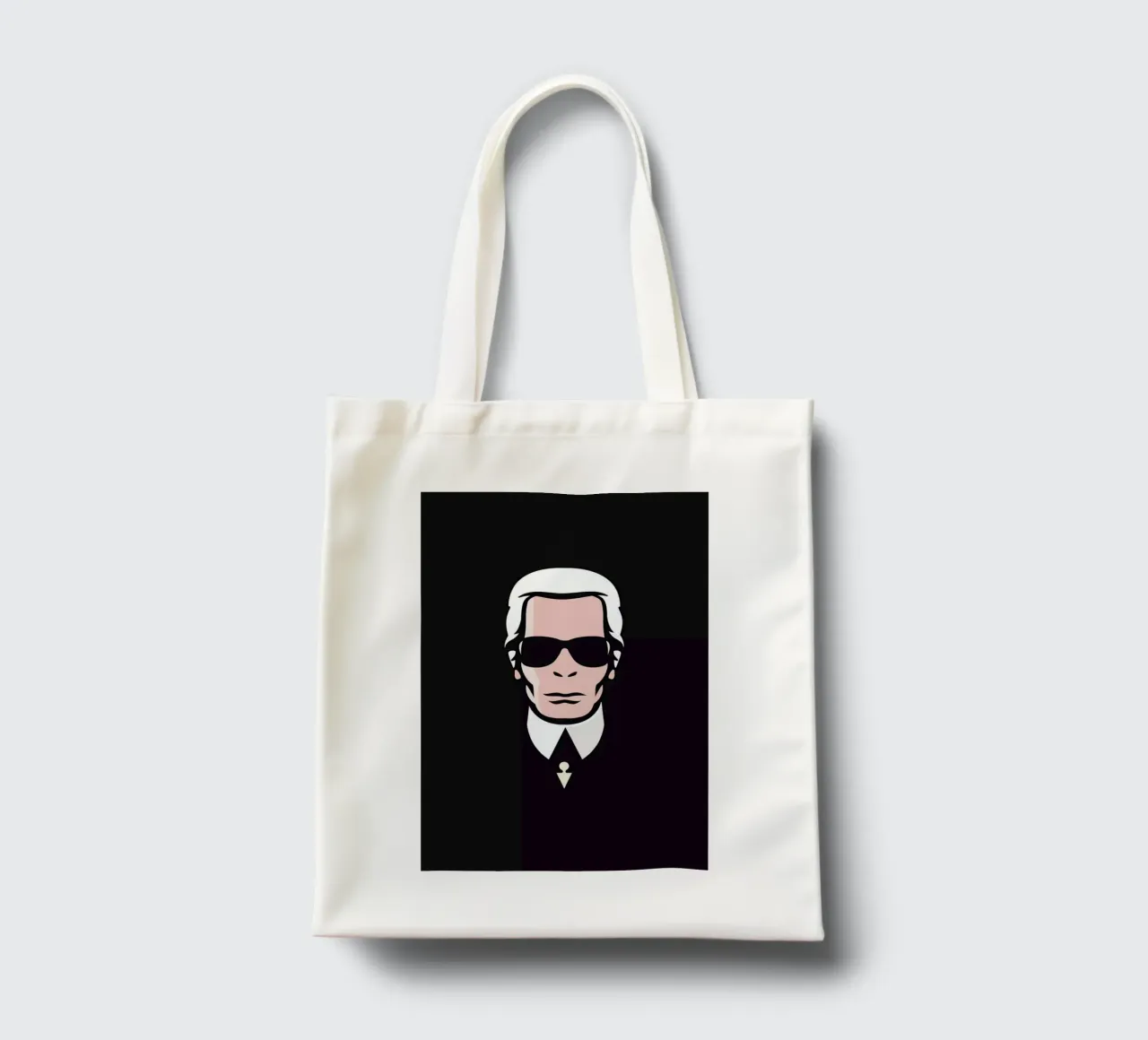 Lagerfeld Jutebeutel von Bruno Morphet